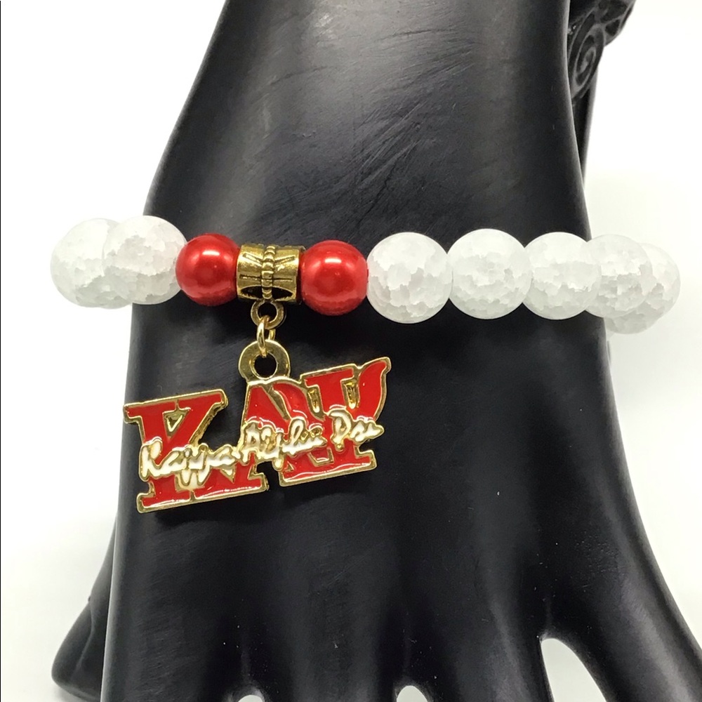 Kappa Alpha Psi Cracked Crystal Bracelet